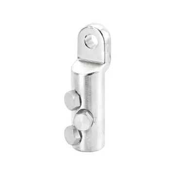 BLMT Aluminum Shear Head Cable Lugs Torsion Terminal Lug Tin Plated Joints Crimp Connectors Split Bolt Cable Connector Shear Bolts