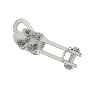 Factory Wholesale Power Accessories NLZ Aluminium Alloy Tension Clamp Straight Terminal Pole Connector Dead End Clamp for AAC Insulated Cable