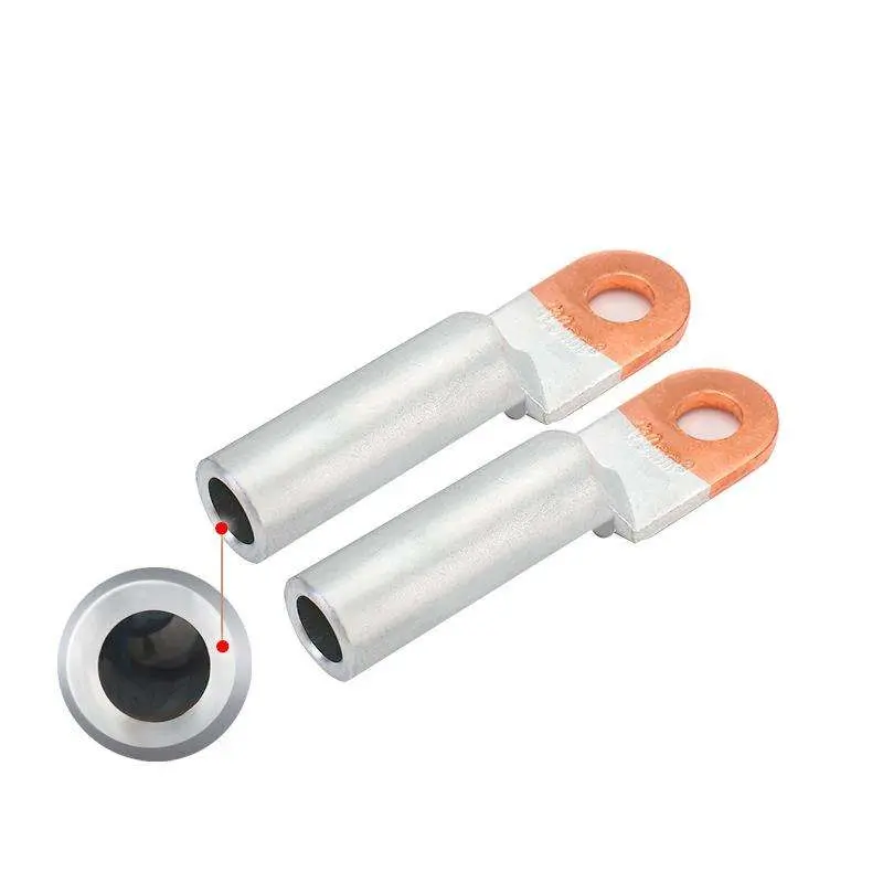 Compress Type Crimped Connector Lug,DTL-2,Tinned Copper Electrical Lug,Bimetal Connector Cable Lug