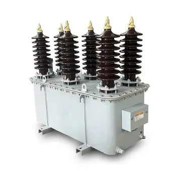 High Voltage RBM 40.5KV Three Phase Pole Mounted Metering Unit with Combined Oil Immersed Transformers Metering Box