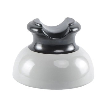 ANSI 55 Series Pin Type High Voltage Insulator Electrical Porcelain Insulators with Spindle Suspension Ceramic Insulator for Transmission Line