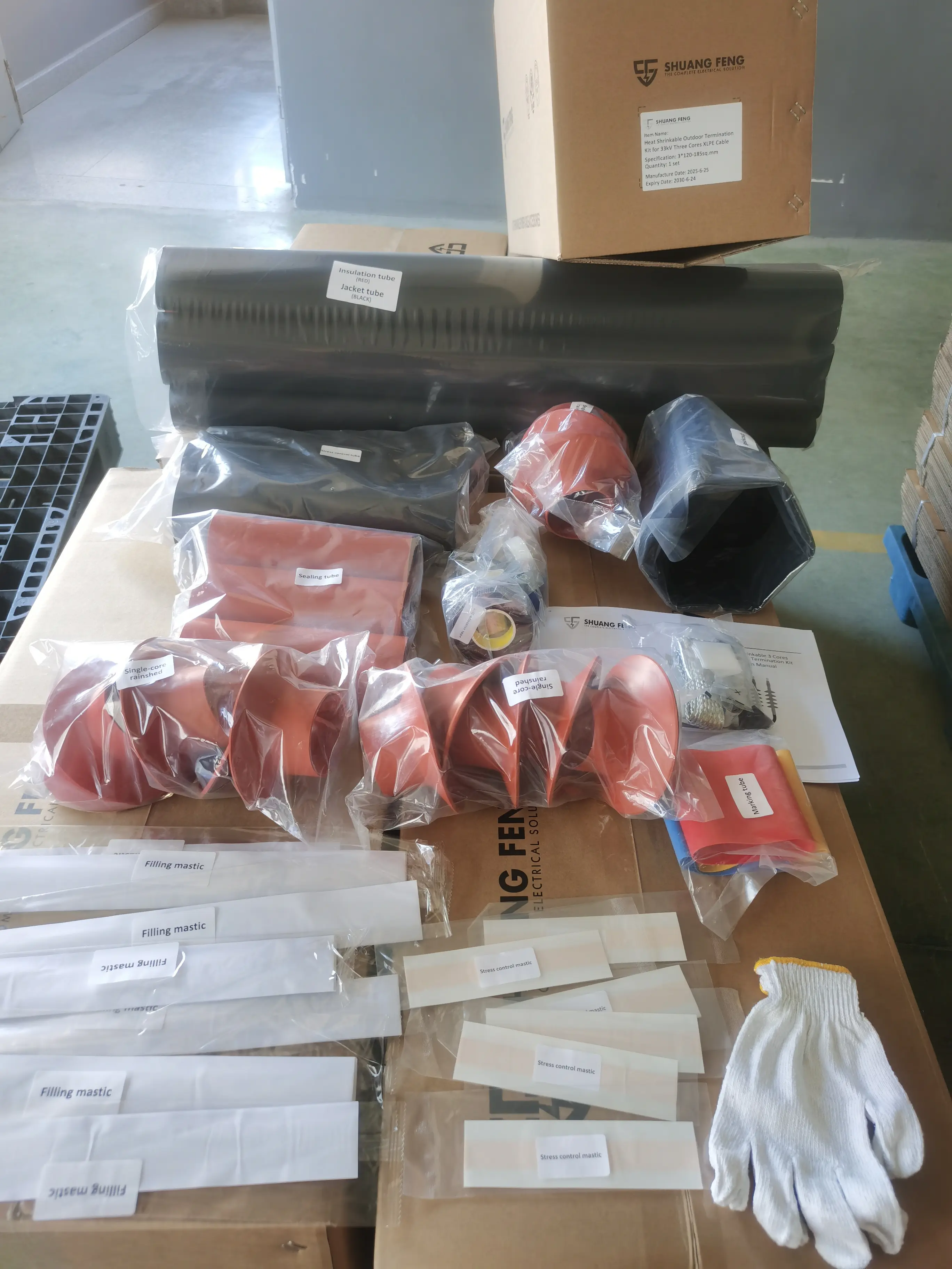 New Delivery for Heat Shrink Sleeves Cable Insulation Outdoor protection Cable Accessories