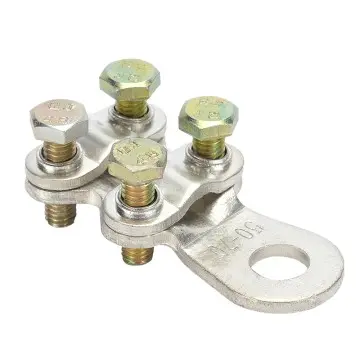 Nickel Plated WCJC Bolt Terminal Connector Copper Nose Brass Tinned Terminal Equipment Cable Connector