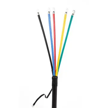 High Quality Cable Accessories 1KV 10KV 24KV 35KV Single Core Hot Shrink Cable Terminal Kits Silicone Rubber Indoor Outdoor Insulation Sleeve