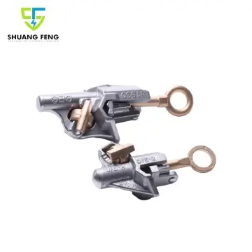 Power Line Fittings Aluminum Alloy and Copper Clamps Hot Line Clamps Bronze Eye Bolt Hotline Clamp