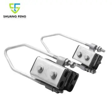 JNS Type Dead End Clamp Anchoring Suspension 4/2-core Bunched Clamp Power Line Accessories Aluminium Alloy Tension Clamp Fasten Insulated Wires