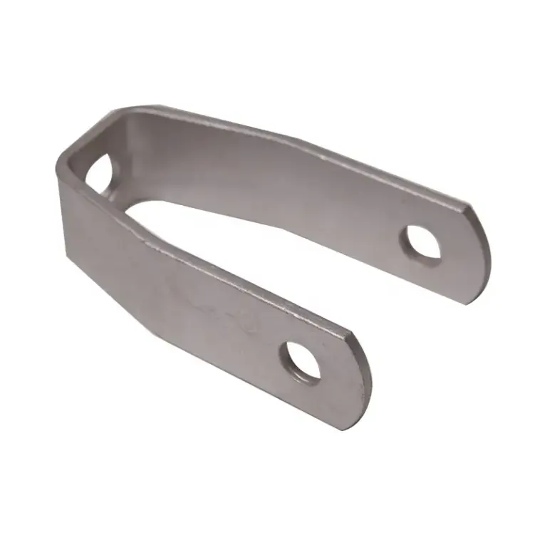 U shaped metal brackets Custom galvanized metal brackets