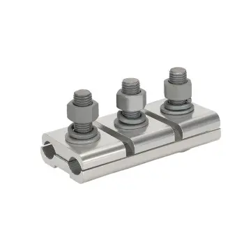 JB Type Aluminum Parallel Groove Clamp With Two Three Bolts JB Clamp Connector for Overhead ACSR Cable