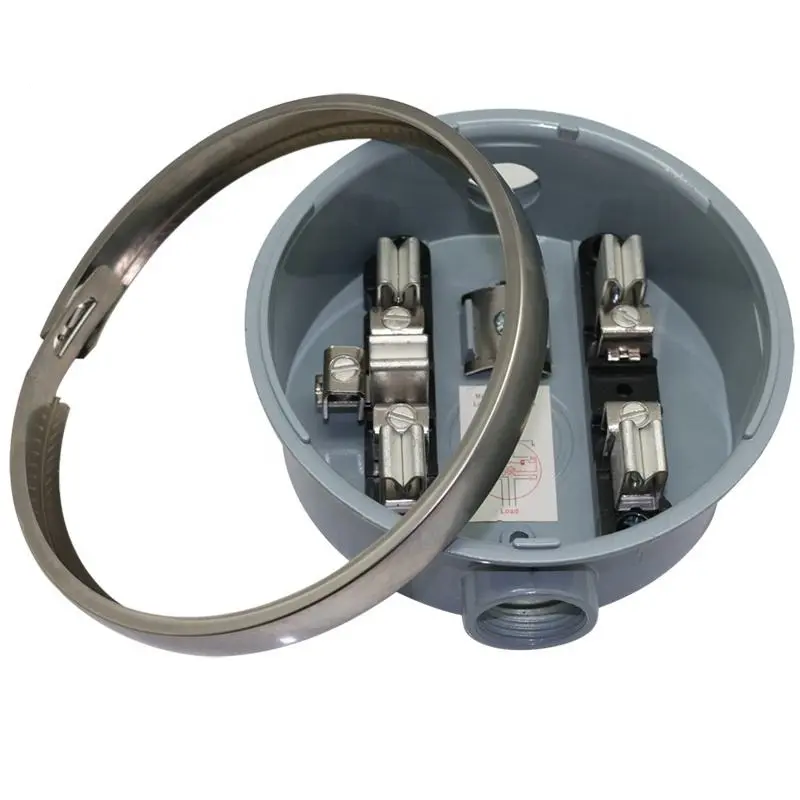 GYB,Electric Meter Socket Box Aluminium,3 Phase Electric Meter Box Single Socket,Meter Base