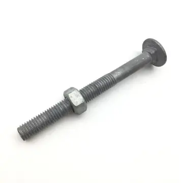 Hot Dip Galvanized Carriage Bolt Round Head Square Neck Bolt for Pole Line Hardware