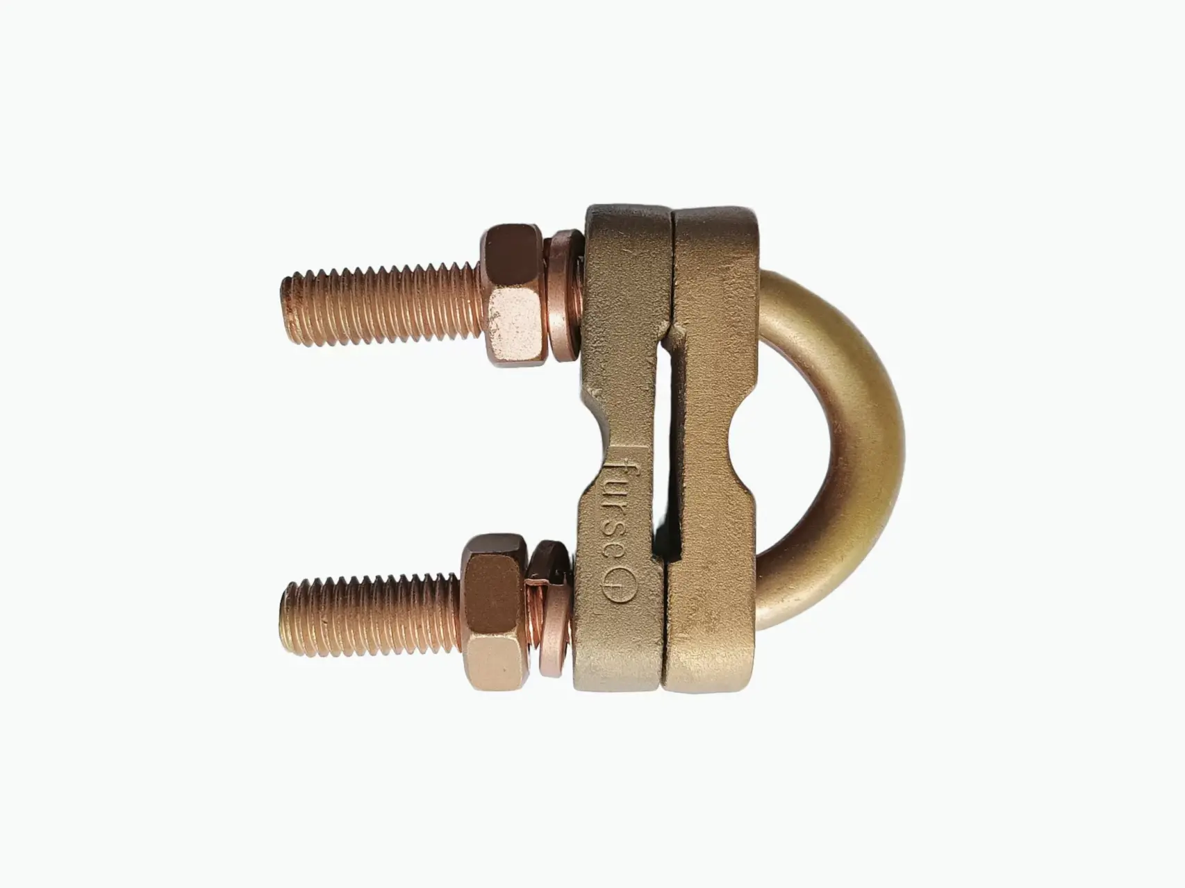 U-Bolt Earth Clamp,Copper Ground Clamp,U Brass Clamp