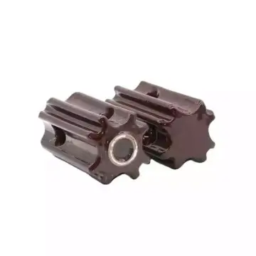 ANSI Standard Low Voltage Wire Pulling Porcelain Stay Type Insulator 54 Series 11KV 15KV 33KV Ceramic Guy Insulator for Power Distribution Equipment