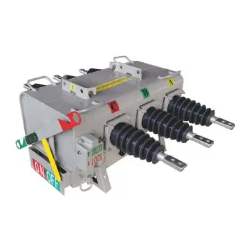 SF6 Gas Insulated LBS Polymer Auto Type Load Breaker Switch Pole Mounted Three Phase MV Motorized Silicone Rubber Switch