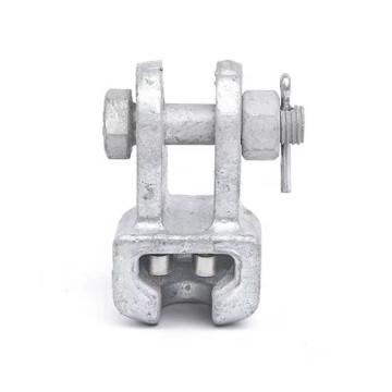 China Manufacturer Hot-dip Galvanized WS Type Socket Eyes Clevis Stainless Steel Connector with Nuts Overhead Line Fittings