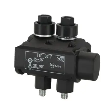 Overhead Line Connectors Plastic TTD Series Electrical Insulation Piercing Connector Waterproof Clamp for ABC Cable Connecting