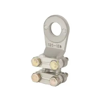 WCJC Bolted Clamp Copper Brass Tinned Nickel Plated Cable Connector Terminal forWire ABC Cable Grounding Equipment