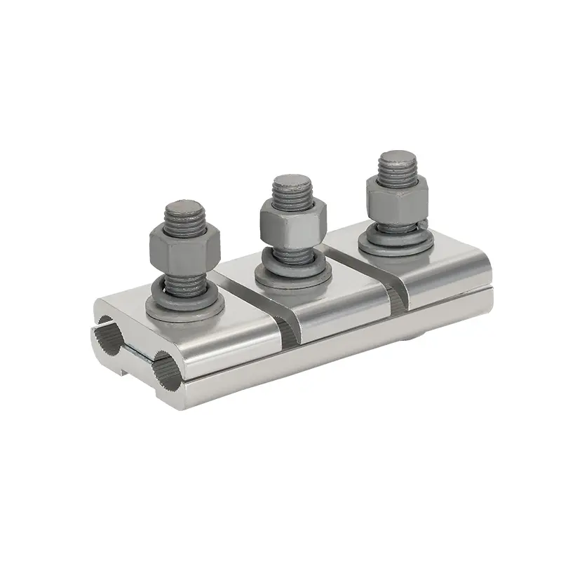 JB Type Aluminum Parallel Groove Clamp With Two Three Bolts JB Clamp Connector for Overhead ACSR Cable