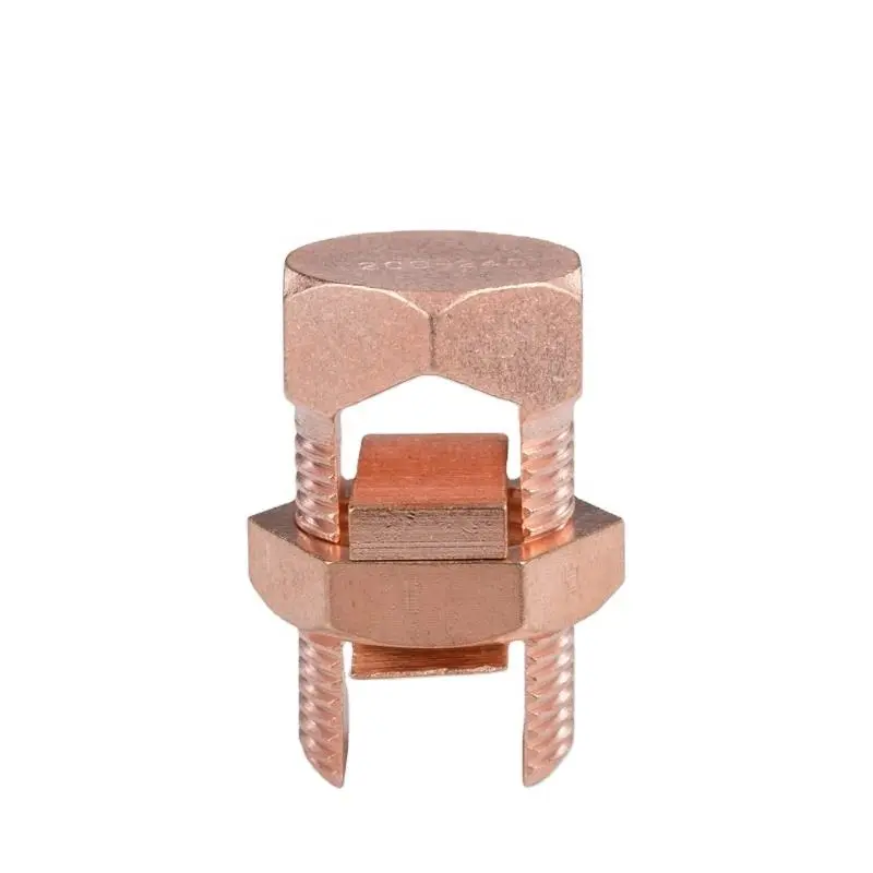 TJ Type Copper Bolt Connector,Earhting Clamps,Split Bolt Type Line Tap Clamp