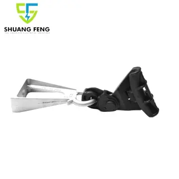 Overhead Electric Fittings Hardware Accessories Plastic ES54-14 Suspension Clamp Anchor Bracket Fiber Optic Drop Cable Clamp for ABC Cable
