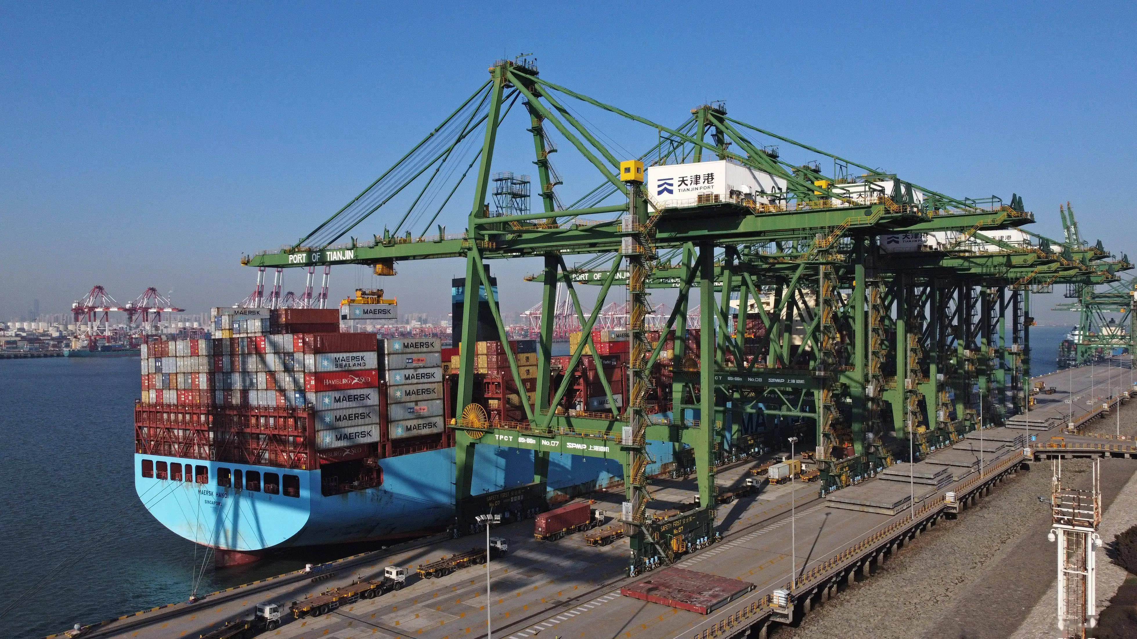Container Loading Bolsters Trade with Iran