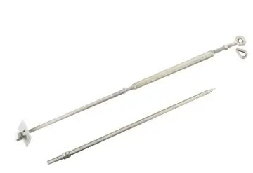 Adjustable Stay Rod Electrical Tubular Galvanized Turnbuckle Stay Rod with Extension Heavy Duty Stay Rod