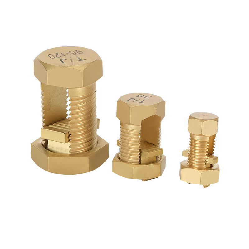 Copper Earting Clamps,TJ Type Copper Bolt Connector,Earhting Clamps,Split Bolt Type Line Tap Clamp