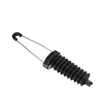 Electrical High Power Fitting Aerial Strain Cable Hanging NEJ piercing Clamp Wedge Clamp FTTH Optical Wire Clamp for ABC Aerial Cable  Power Fitting