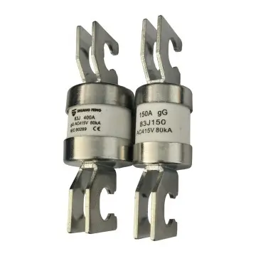 JPU J 82mm IEC Certified Fast Blow Blade Fuse Ceramic HRC Low Voltage High Breaking Capacity