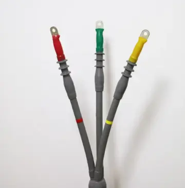 Outdoor indoor Cold Shrink Termination Kit 1KV 10KV 24KV 35KV 1-3 Core Cold Shrinkable Cable Termination Kits