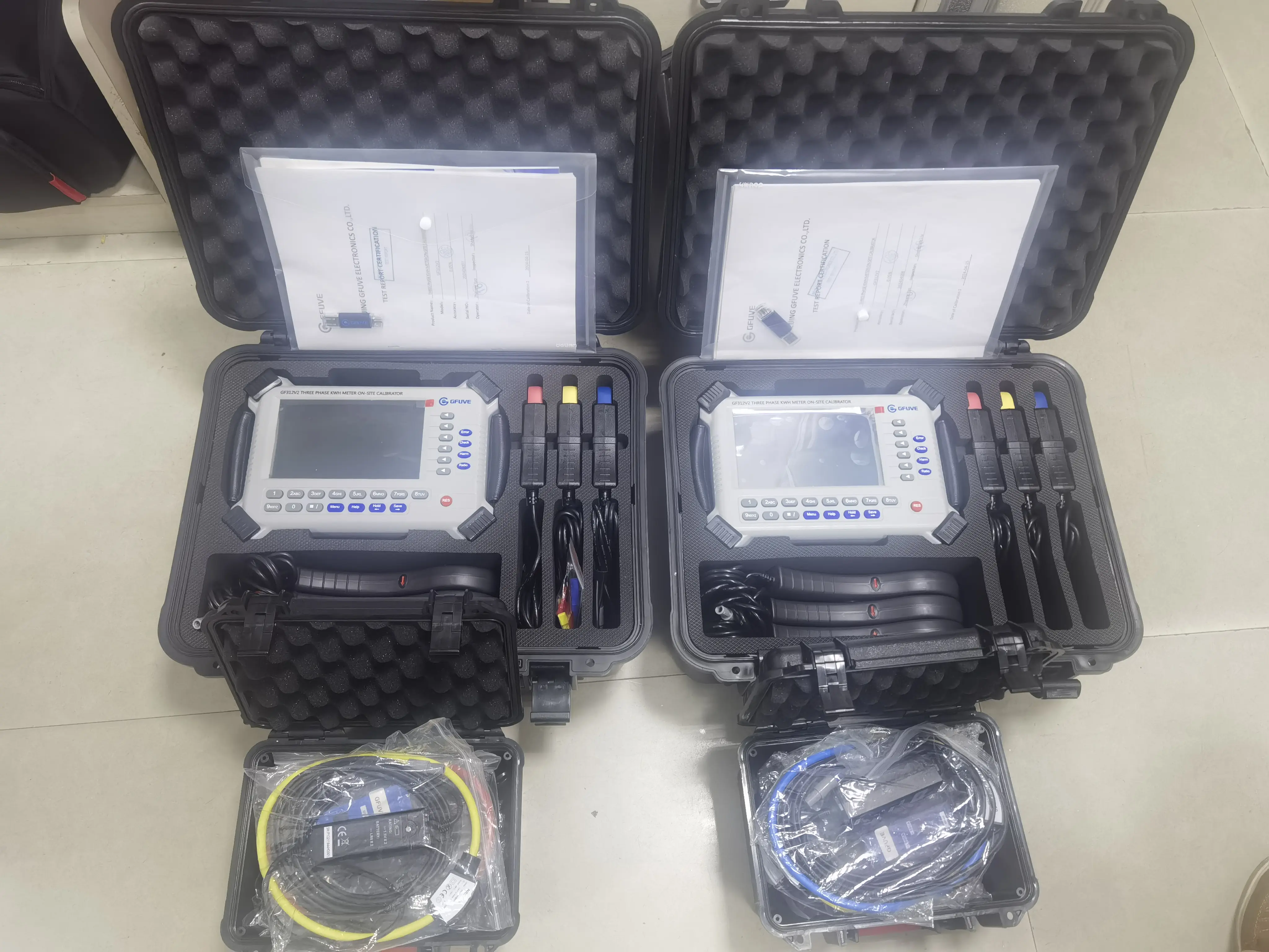 New BV Test for Three-Phase Network Analyzer Developed