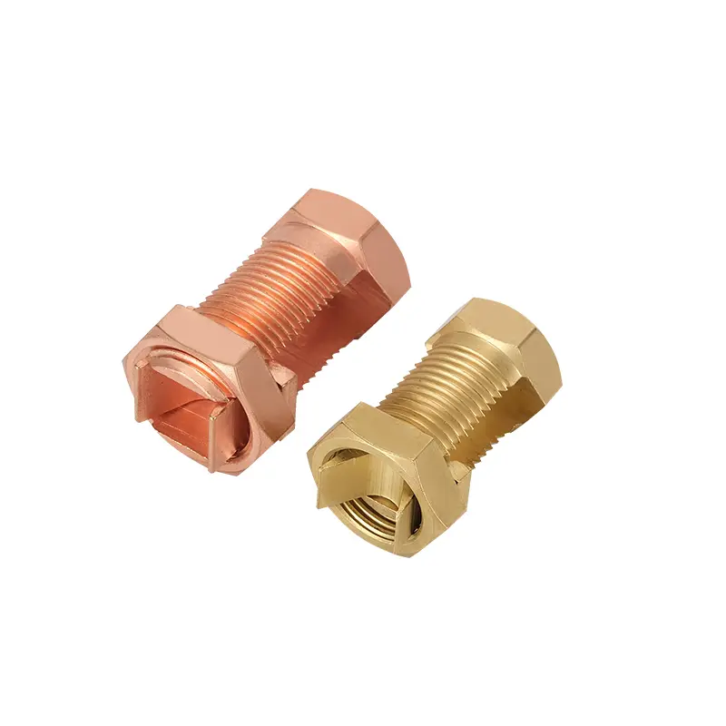 Copper Earting Clamps,TJ Type Copper Bolt Connector,Earhting Clamps,Split Bolt Type Line Tap Clamp