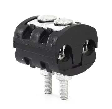 Plastic Insulated Wire Cable Piercing Connector Puncture NTD Electrical Clamp Waterproof Double Bolt Power Connector for ABC Cable