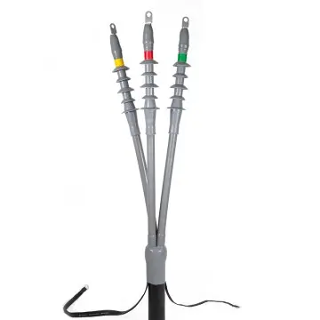 China Factory Silicone Rubber Cold Shrink Terminal Kits 3 Cores 5 Cores 1KV 10KV 24KV 35KV Outdoor and Indoor XLPE Cable Insulated Joint