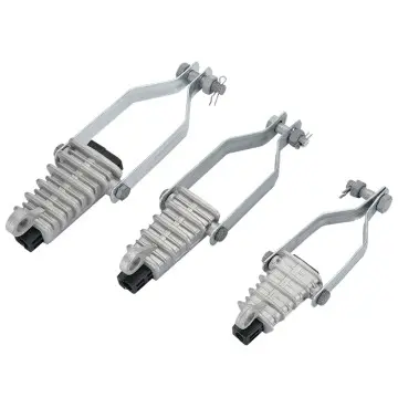 NEJ Type Suspension Dead End Anchor Clamp for FTTH ADSS Cables - PA Series Electric Tension Clamp Line Accessories