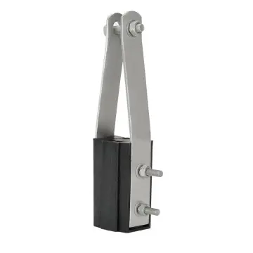 High Quality Anchoring Clamps Dead End Strain Clamp Assembly For Cable Accessories Electric power line fitting abc aerial bundle cable tension clamp PA 4*50-95mm2 35KN