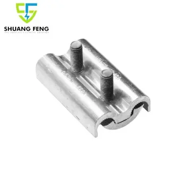 Aluminium Pg Clamp Suppliers 2 Bolts Parallel groove Connector Parallel Recessed Clamp