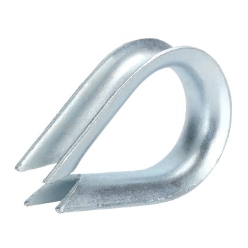 High Quality Rigging Hardware Thimbles Stainless Steel Heavy Duty Wire Rope Galvanized Triangular Ring Chicken Heart Ring