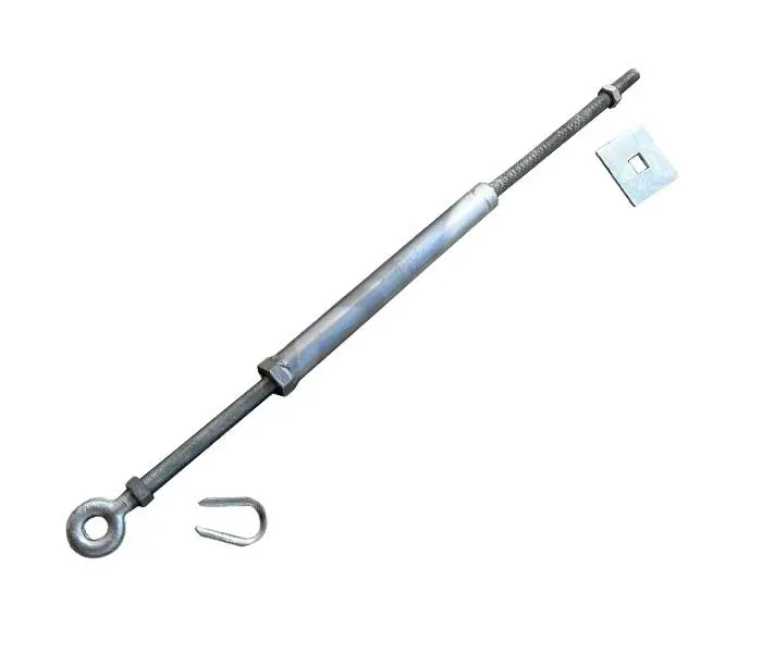 Tubular Galvanized Turnbuckle Stay Rod,Adjustable Stay Rod,Heavy Duty Stay Rod
