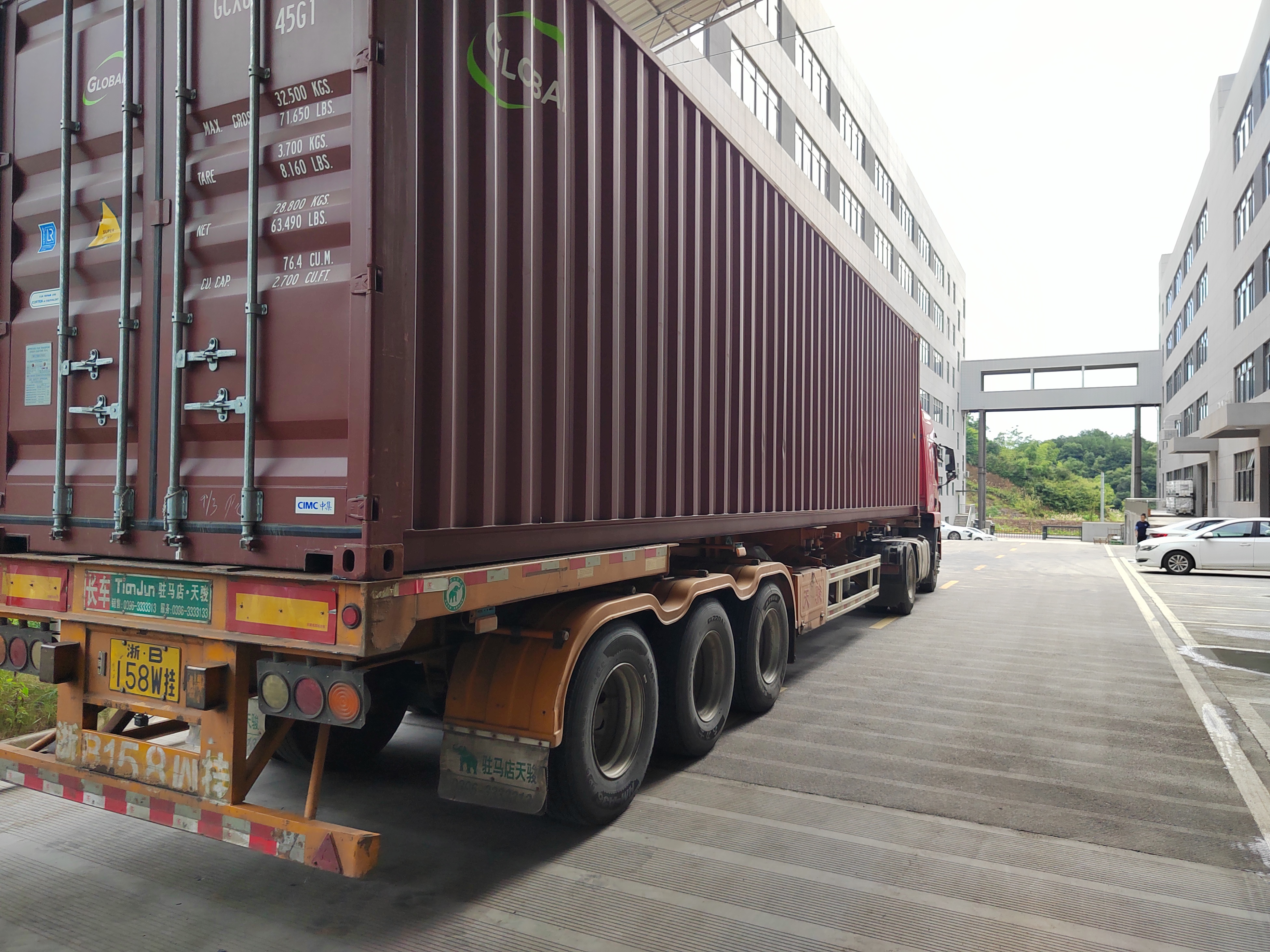 Transformers Ready for Loading at Port