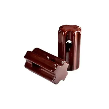 China Factory 54-1 54-2 54-3 54-4 Ceramic Stay Type Insulator 11kV 33kV Tension Bobbin Insulator GY&BS Series Guy Insulator Pole Line Accessories
