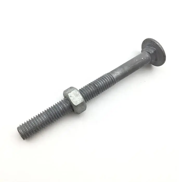 Hot Dip Galvanized Carriage Bolt Roun...