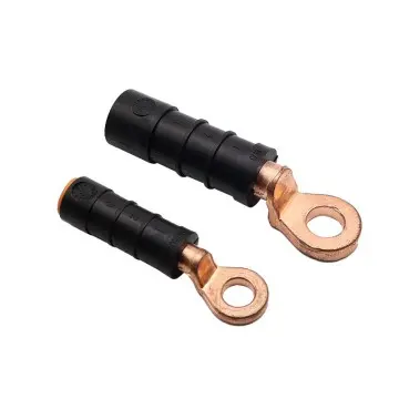 CPTAU Cable Lugs Terminal Joint Copper Aluminum Pre-Insulated Crimping Bimetallic Connector Plastic Sleeve