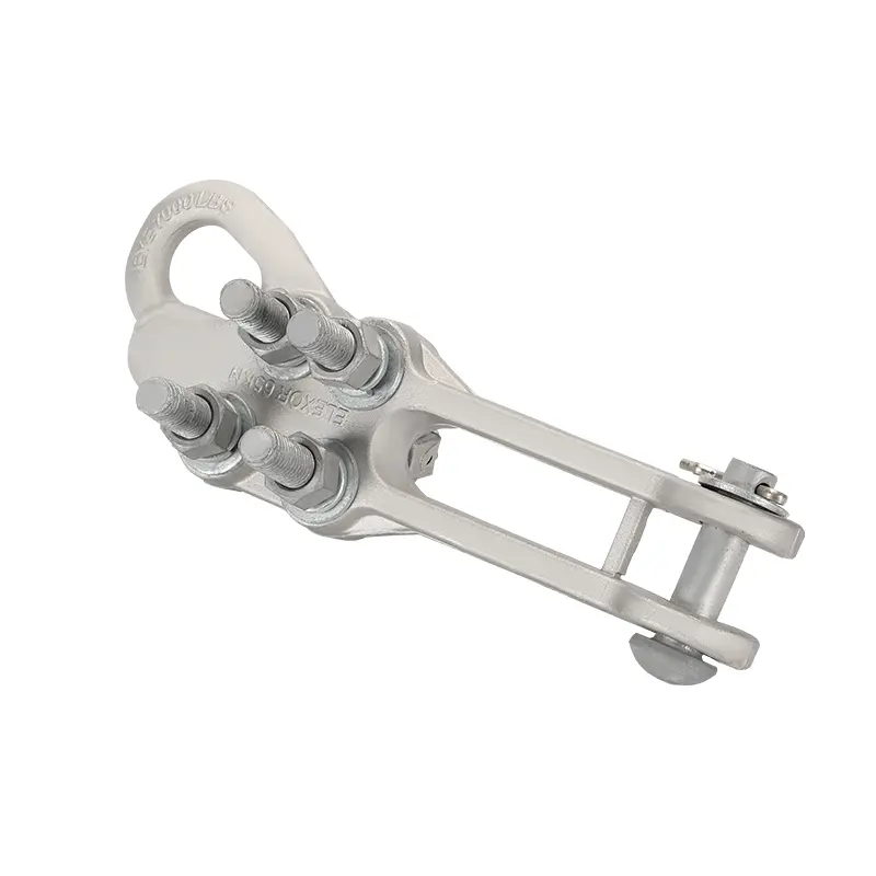 Factory Wholesale Power Accessories NLZ Aluminium Alloy Tension Clamp Straight Terminal Pole Connector Dead End Clamp for AAC Insulated Cable