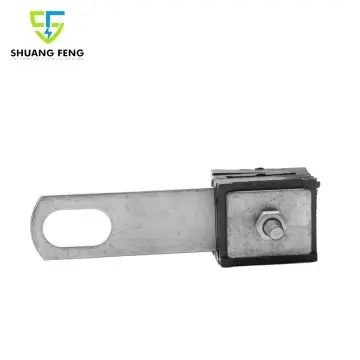 Factory Wholesale PAS Series 4 Core Power Distribution Fitting Strain Clamp Aluminum Alloy Dead End Clamp for Adss Optical Cable