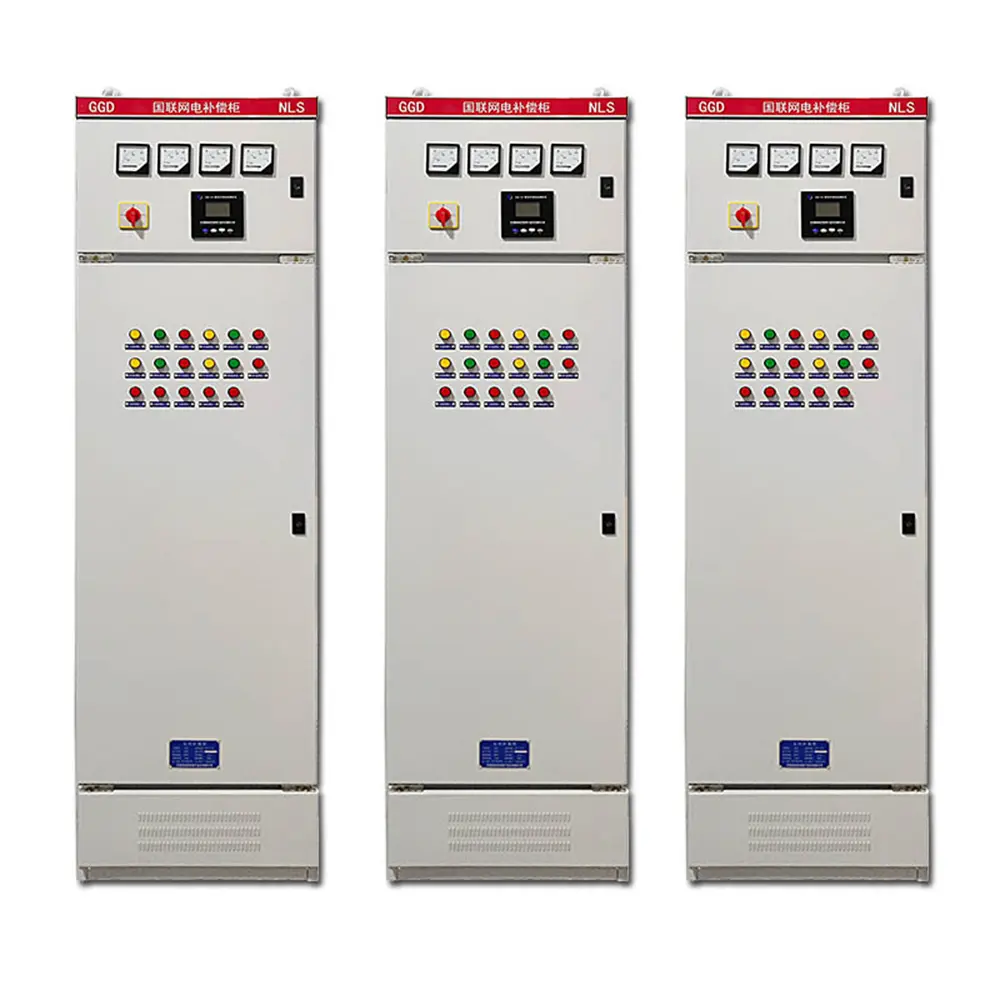 Power Distribution Electrical Switchgear,GGD Series Switchgear,Indoor Capacitor Cabinet,Fixed Switchgear