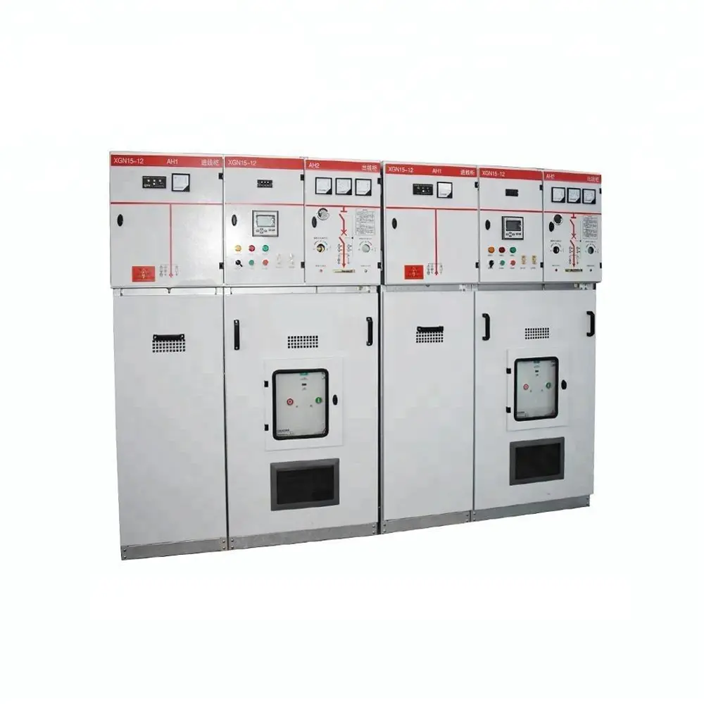 XGN Fixed-Type Closed Switchgear High Voltage12KV 24KV 36KV Stainless Steel Distribution Cabinet Three Phase AC Metal Enclosed Control Panel Box